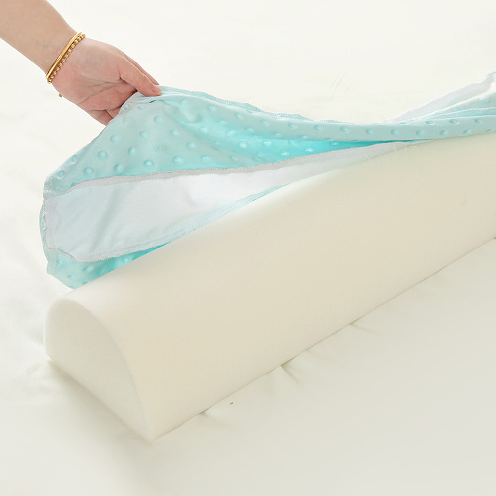Semi-circular children's bed railing strip